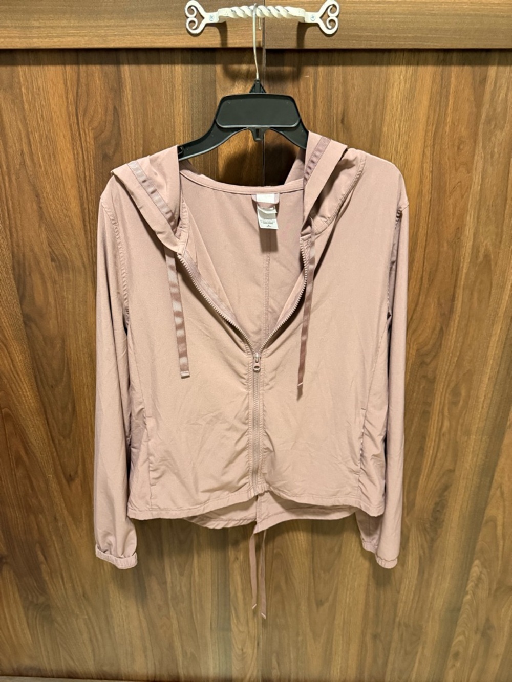 Victoria Sport Pink Hooded Jacket, Size Medium